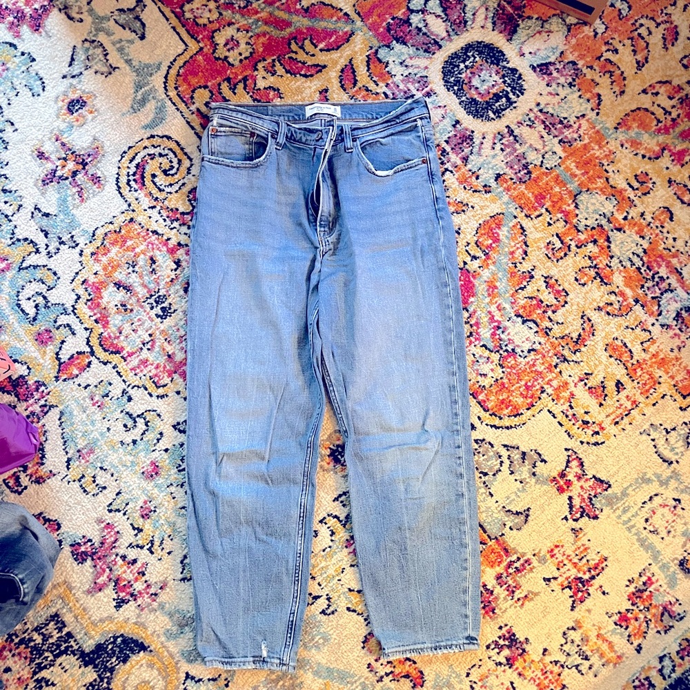 Abercrombie Mom Jeans - size 30